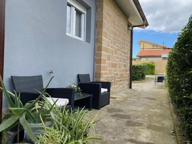 アパート Apartamento Nik En Casa Chalet Con Parking Y Jardin Erandio